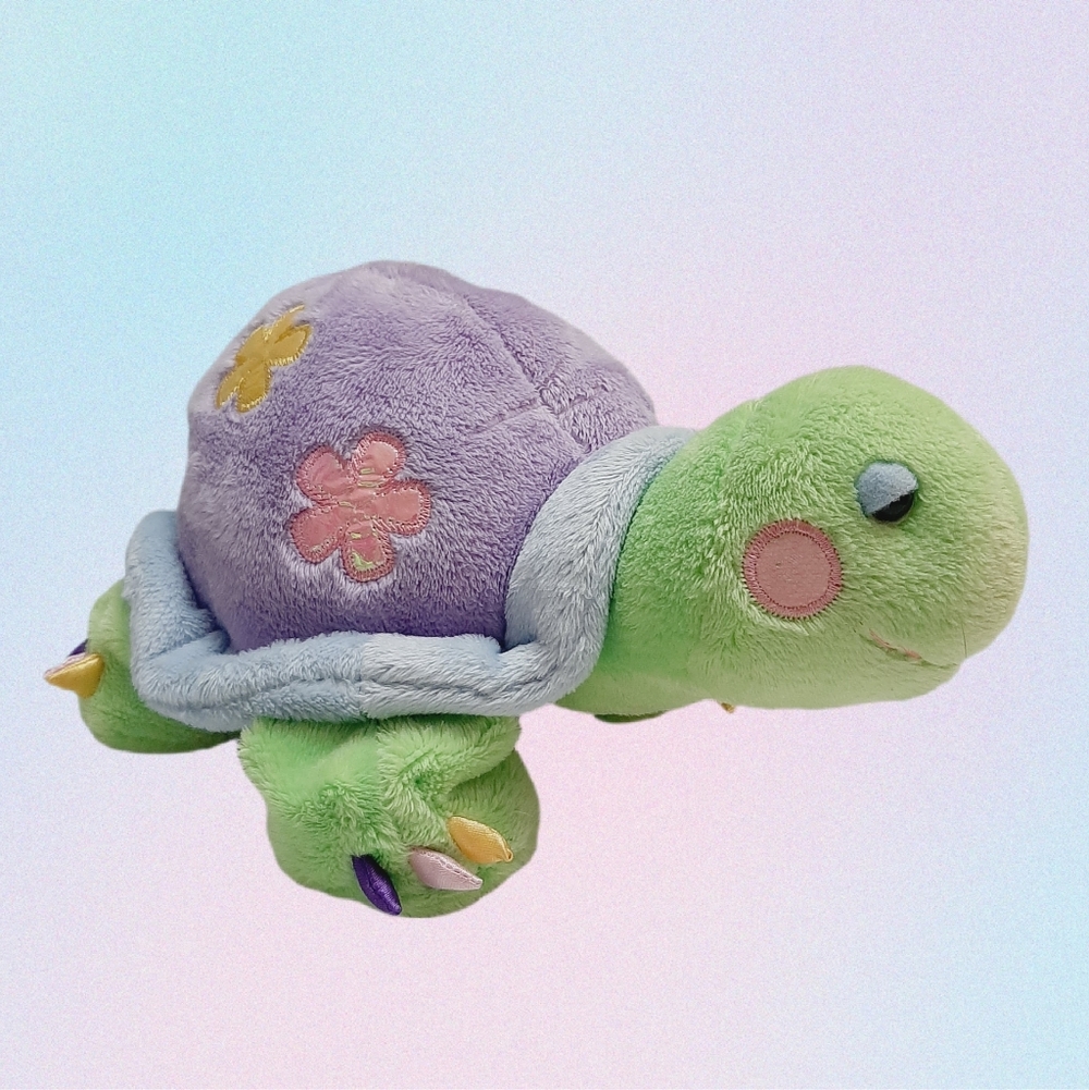 🍒4 for $20🍒 GANZ Webkinz Daisy Tortoise HM464 Plush Soft Kids Toy